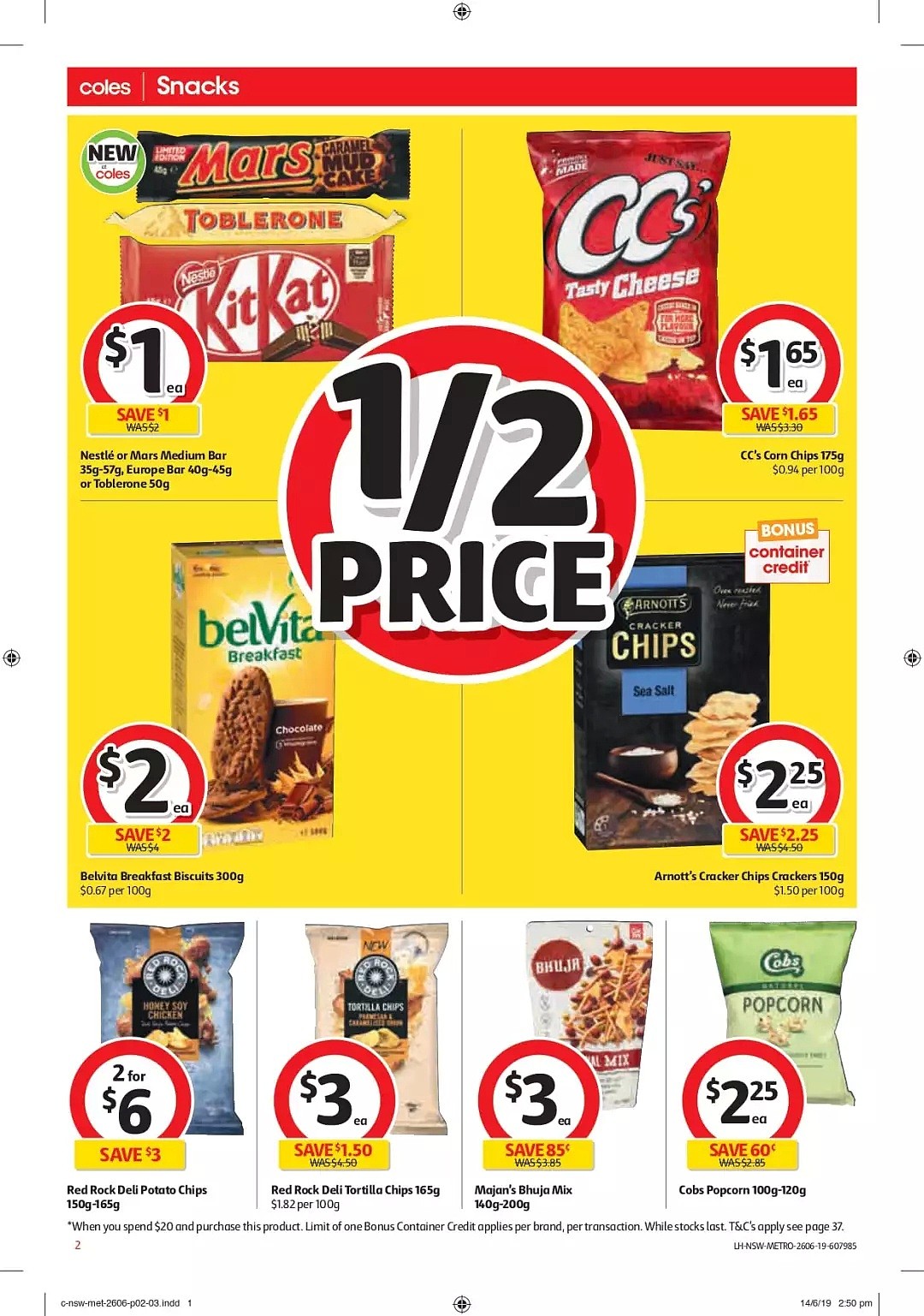 Coles, Woolworths, Aldi, Costa, IGA | 6.26~7.02一周折扣 - 2