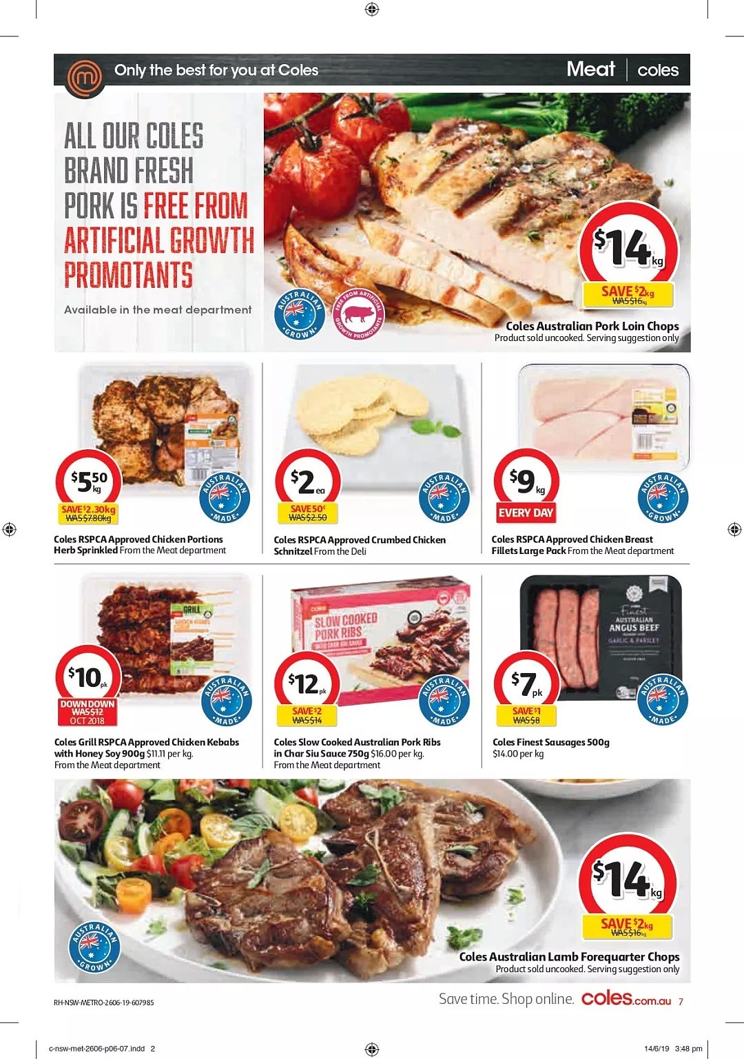 Coles, Woolworths, Aldi, Costa, IGA | 6.26~7.02一周折扣 - 7