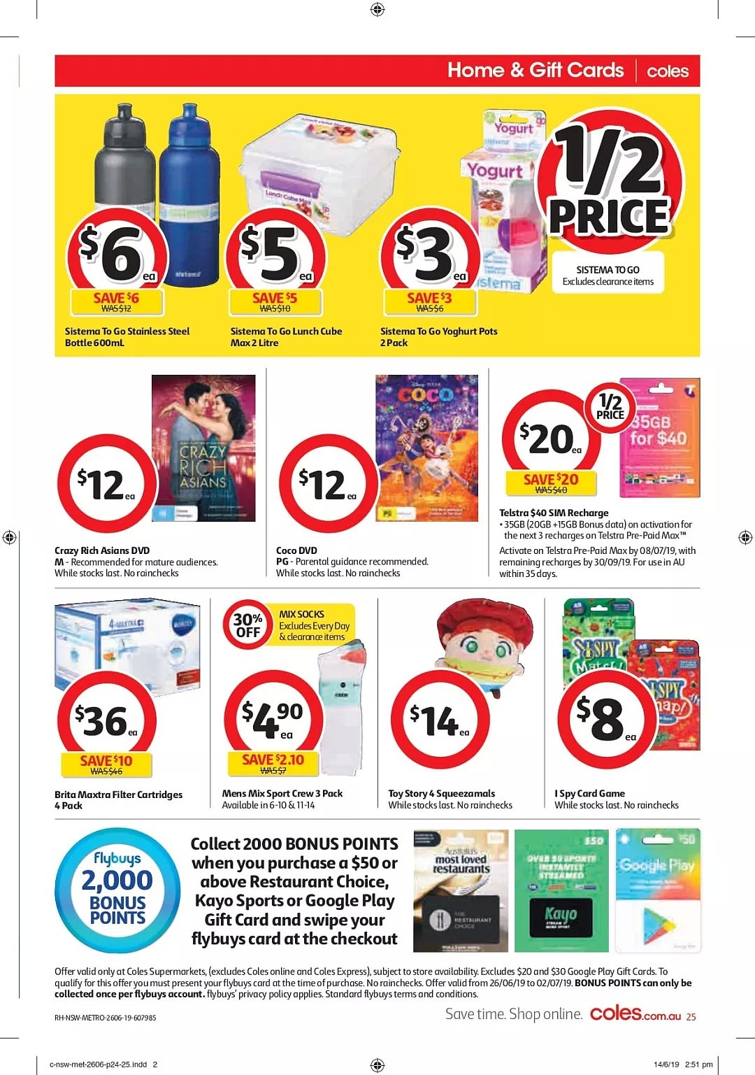 Coles, Woolworths, Aldi, Costa, IGA | 6.26~7.02一周折扣 - 14