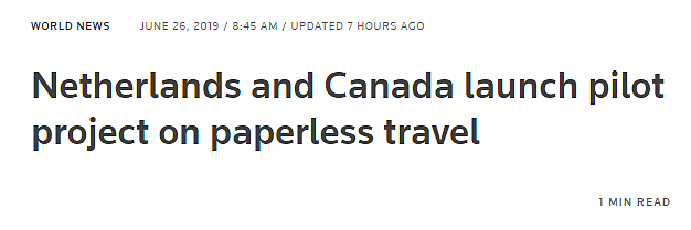 厉害了！加拿大护照大改革 以后出国旅游只带手机就够了？（组图） - 1