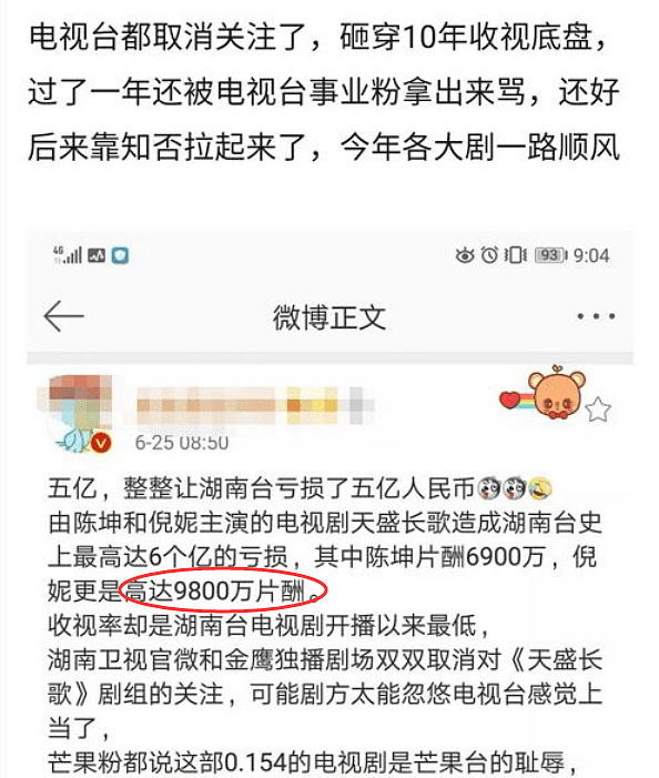 片酬高达9800万的她让湖南卫视亏损高达6亿，baby都不至于到这个地步 （组图） - 6