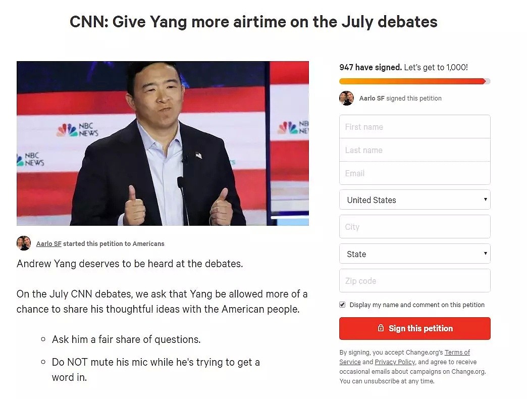 只有华裔能救美国？杨安泽总统辩论出现尴尬一幕！千人签名请愿“让他多说点！”（组图） - 11