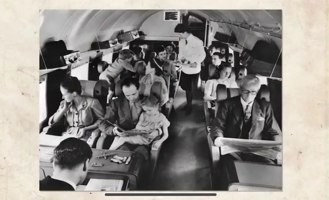 六十年前坐飞机，到底是什么神仙体验？太爽了（组图） - 5