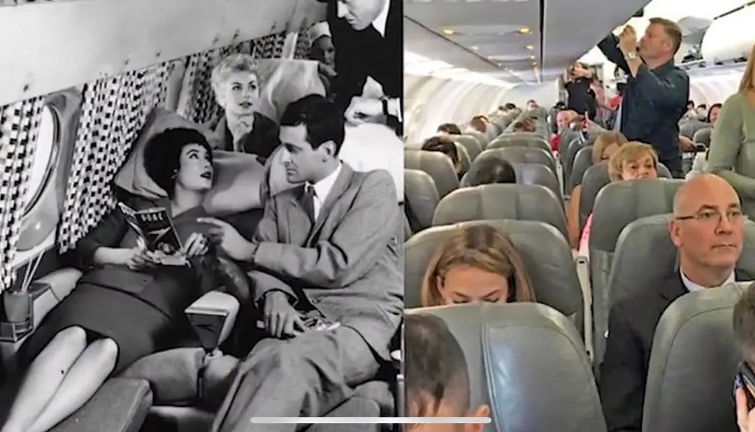 六十年前坐飞机，到底是什么神仙体验？太爽了（组图） - 12