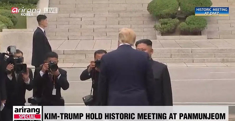 史无前例！特朗普进入朝鲜握手金正恩，现场邀请金正恩去白宫（组图） - 22