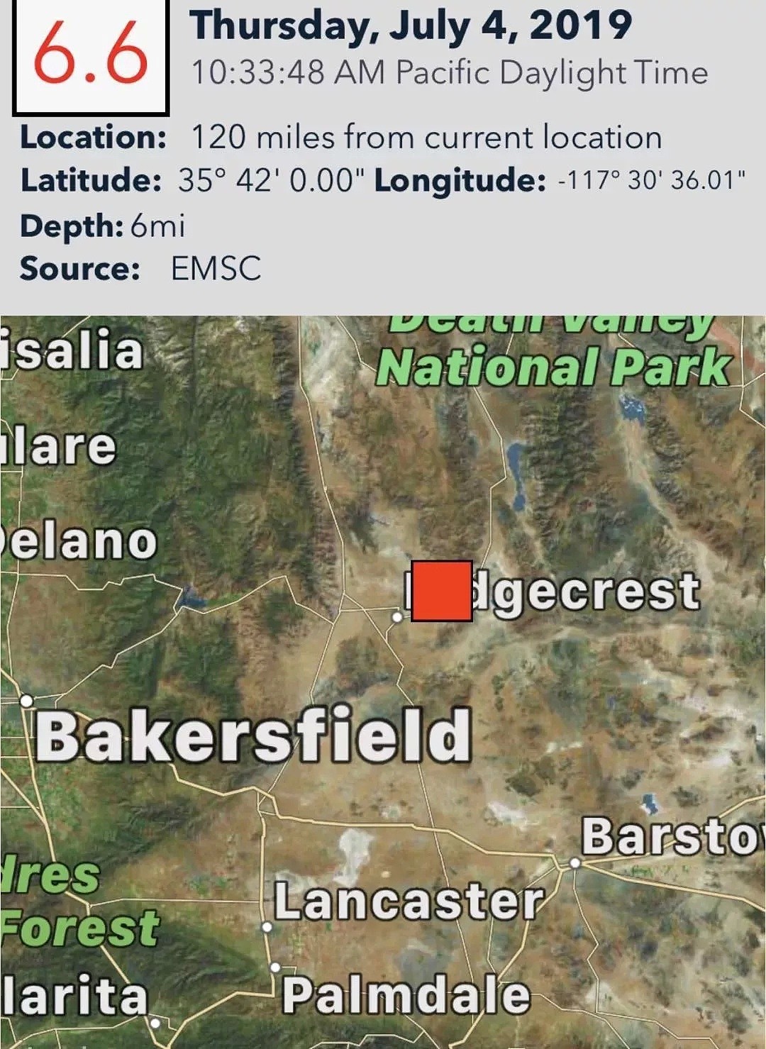 突发！加州大地震7.1级！波及2500万人，洛杉矶有强烈震感！（组图） - 6