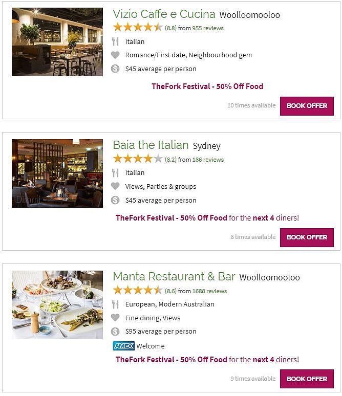 7月1日起！澳洲100多家餐厅统统半价，中餐西餐日餐都有！很多人还不知道（组图） - 18