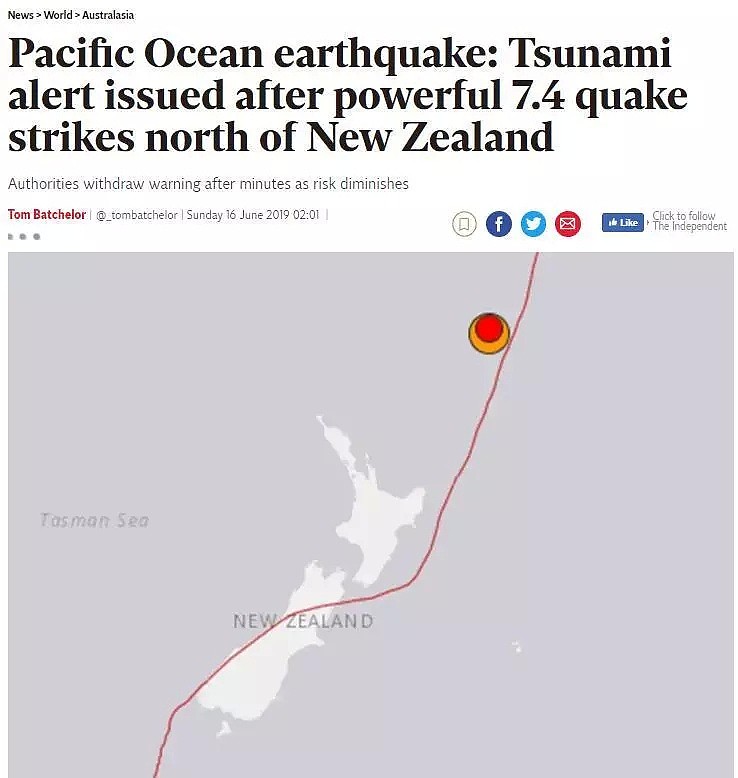 加州之后，太平洋又㕛叒强震！各国轮番遭殃，专家警告：最可怕的或在新西兰！（组图） - 19