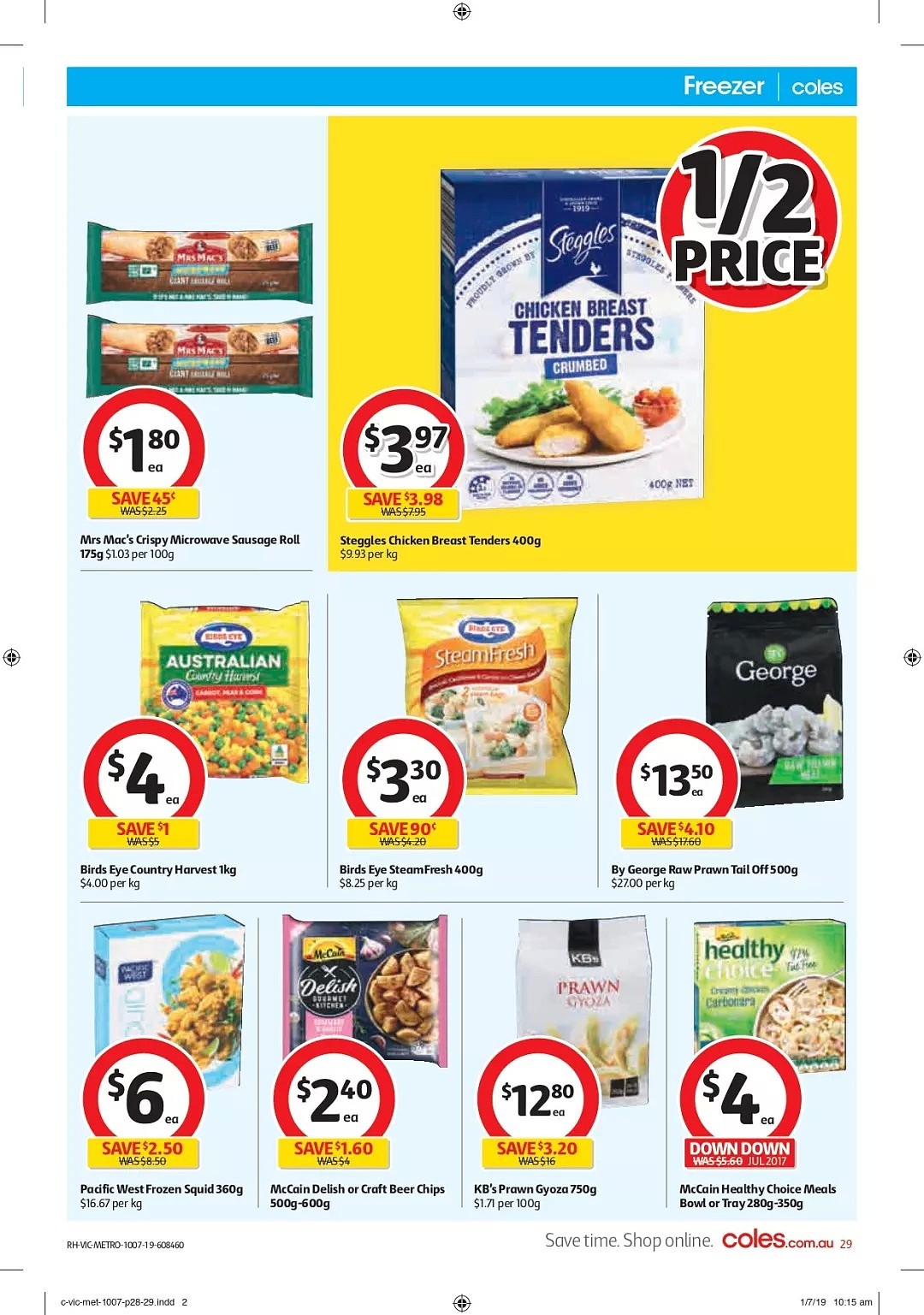 Coles 7月10日-7月16日折扣，好奇纸尿裤、洗衣粉半价 - 29