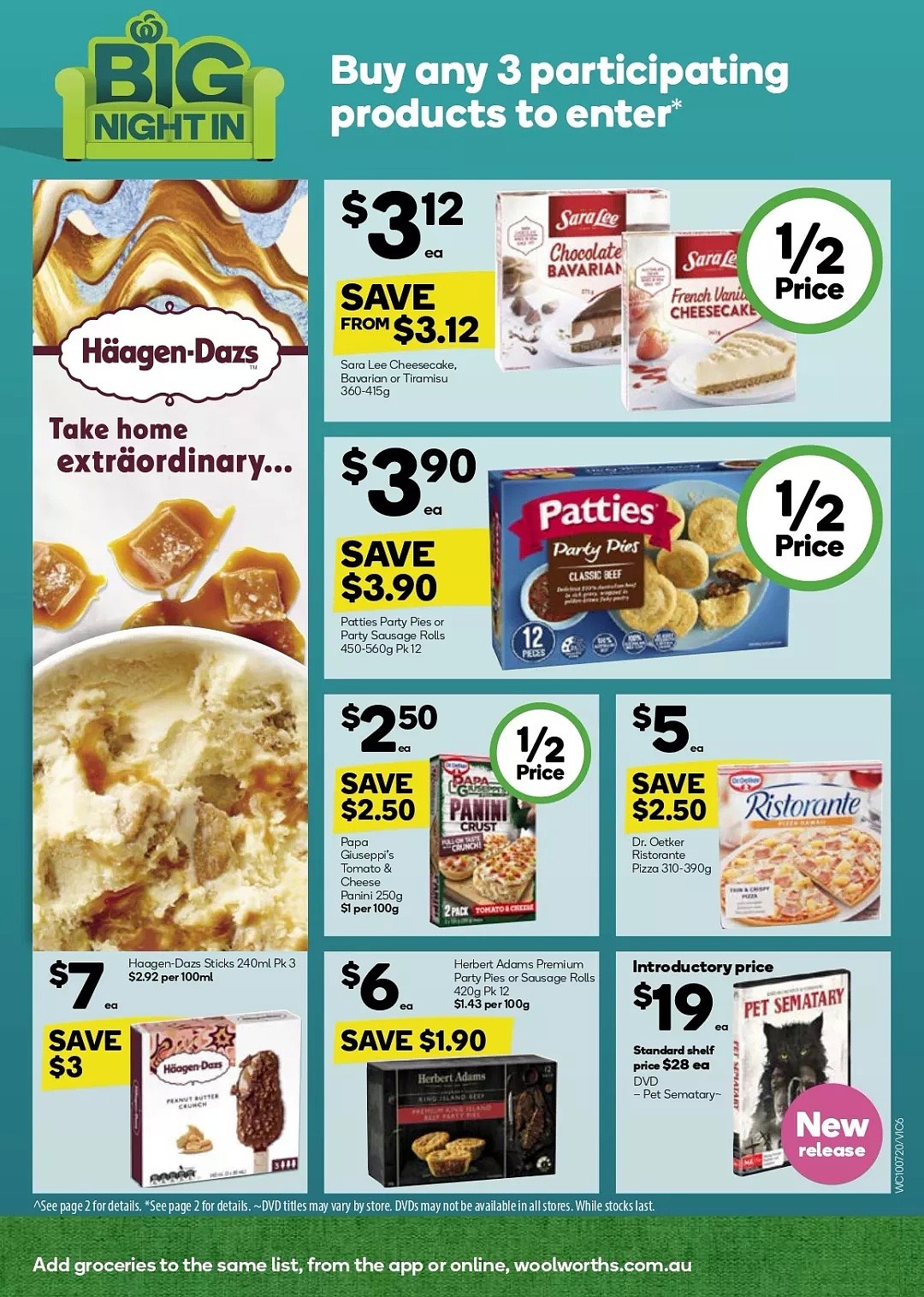 Woolworths 7月10日-7月16日折扣，纸尿裤、冻鸭半价 - 6