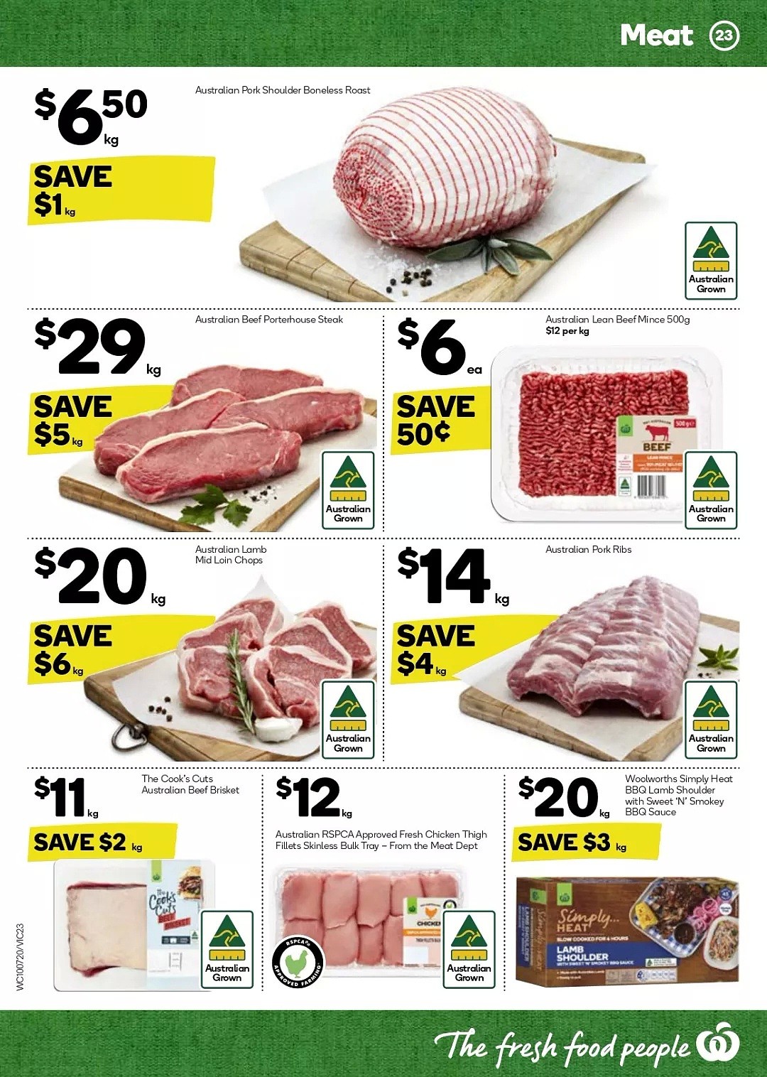 Woolworths 7月10日-7月16日折扣，纸尿裤、冻鸭半价 - 23