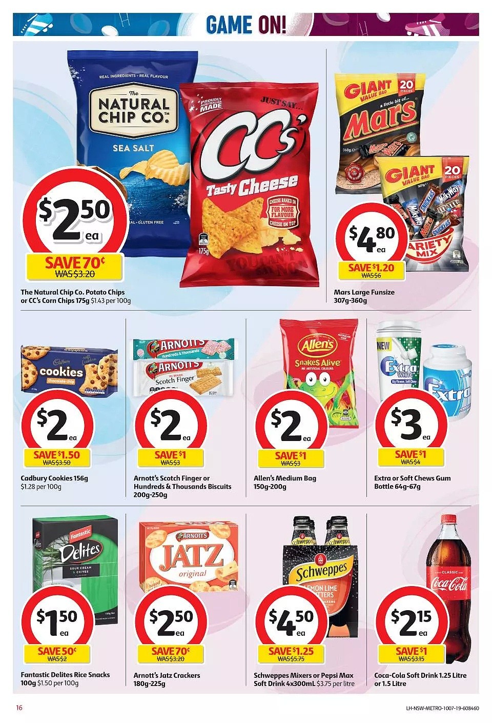 Coles, Woolworths, Aldi, IGA | 7.10~7.16一周折扣 - 7