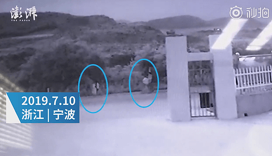 杭州女童失联前最后监控视频曝光:3人进去 2人出来