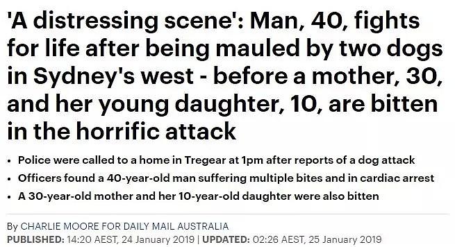 澳洲老夫妇在家中遇袭，一死一伤，喉咙被咬断！凶手竟然是家中的宠物狗.... - 12