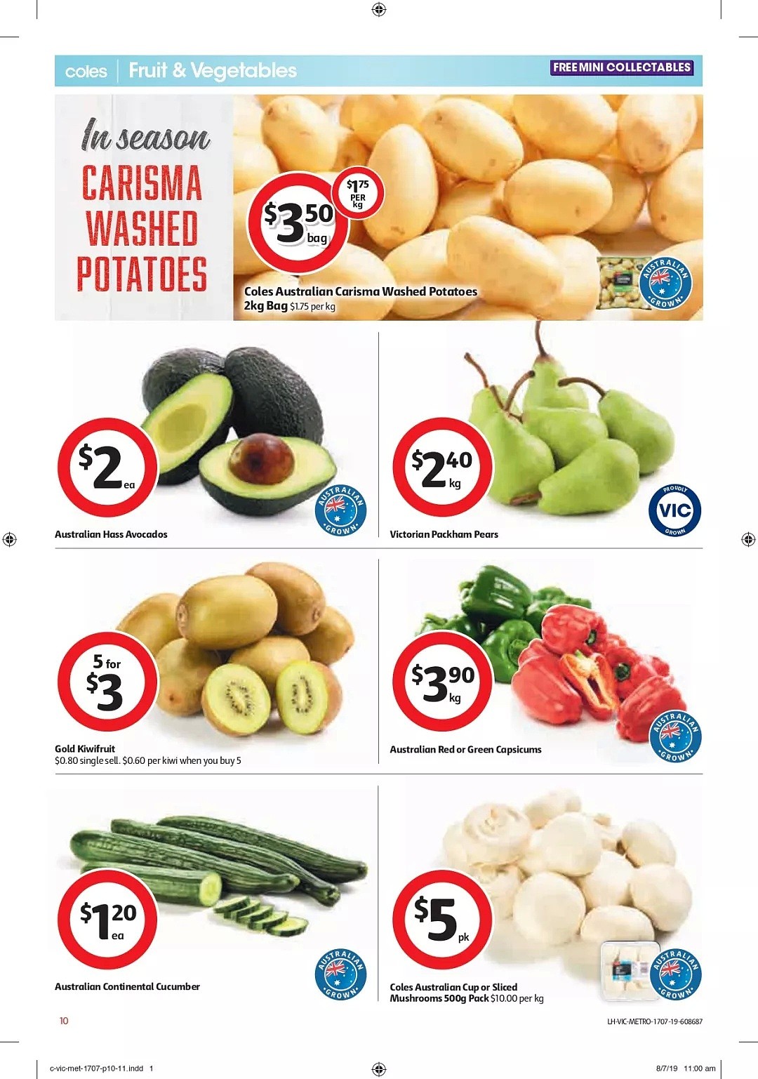 Coles 7月17日-7月23日折扣，春卷蒸饺半价，30刀集萌物开始 - 10