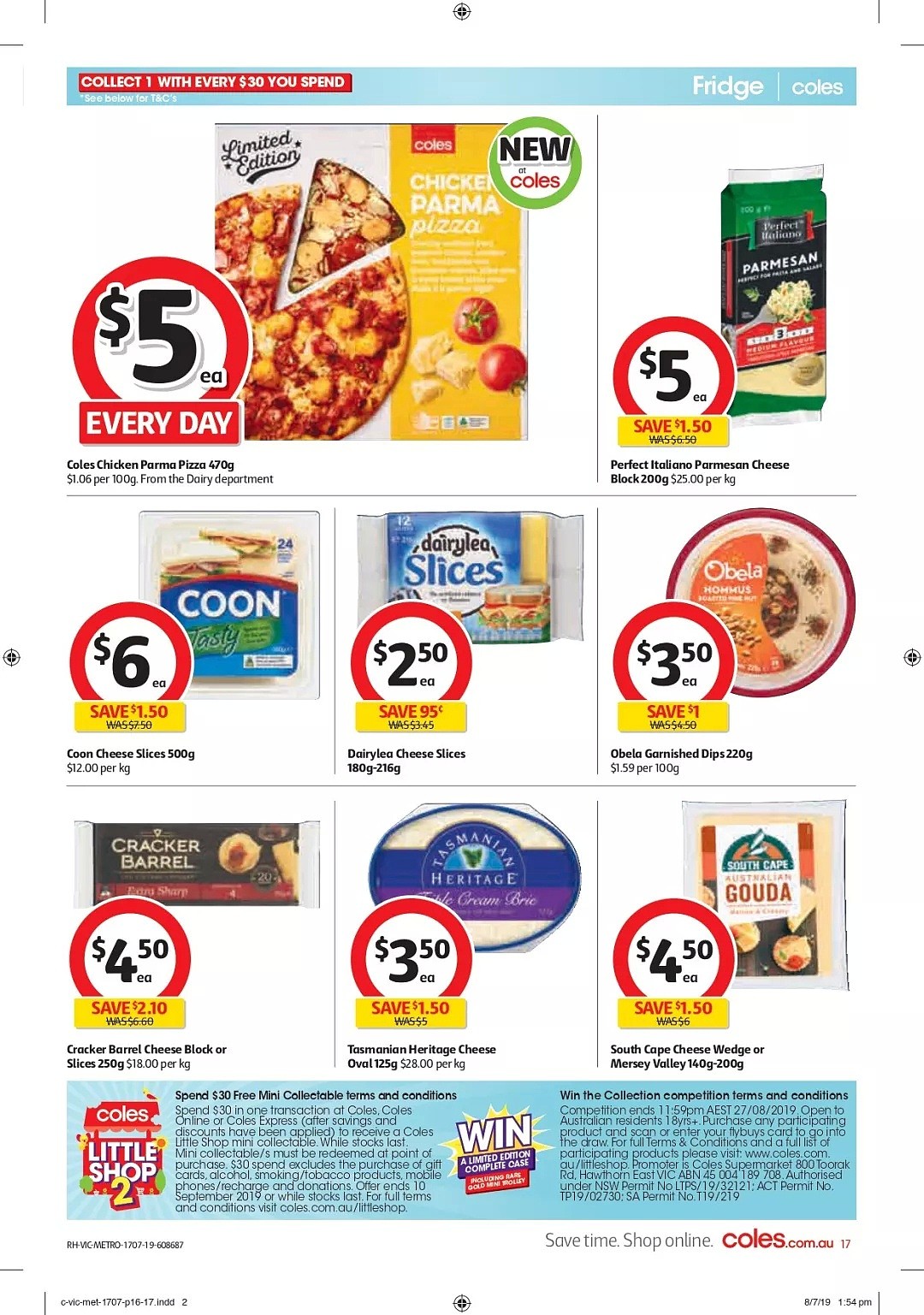 Coles 7月17日-7月23日折扣，春卷蒸饺半价，30刀集萌物开始 - 17