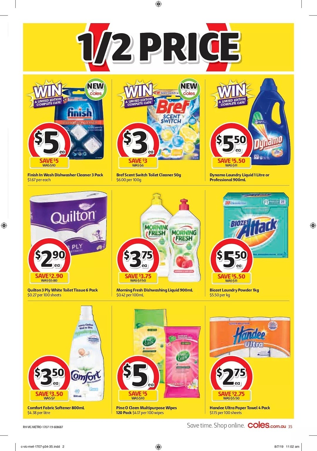 Coles 7月17日-7月23日折扣，春卷蒸饺半价，30刀集萌物开始 - 35