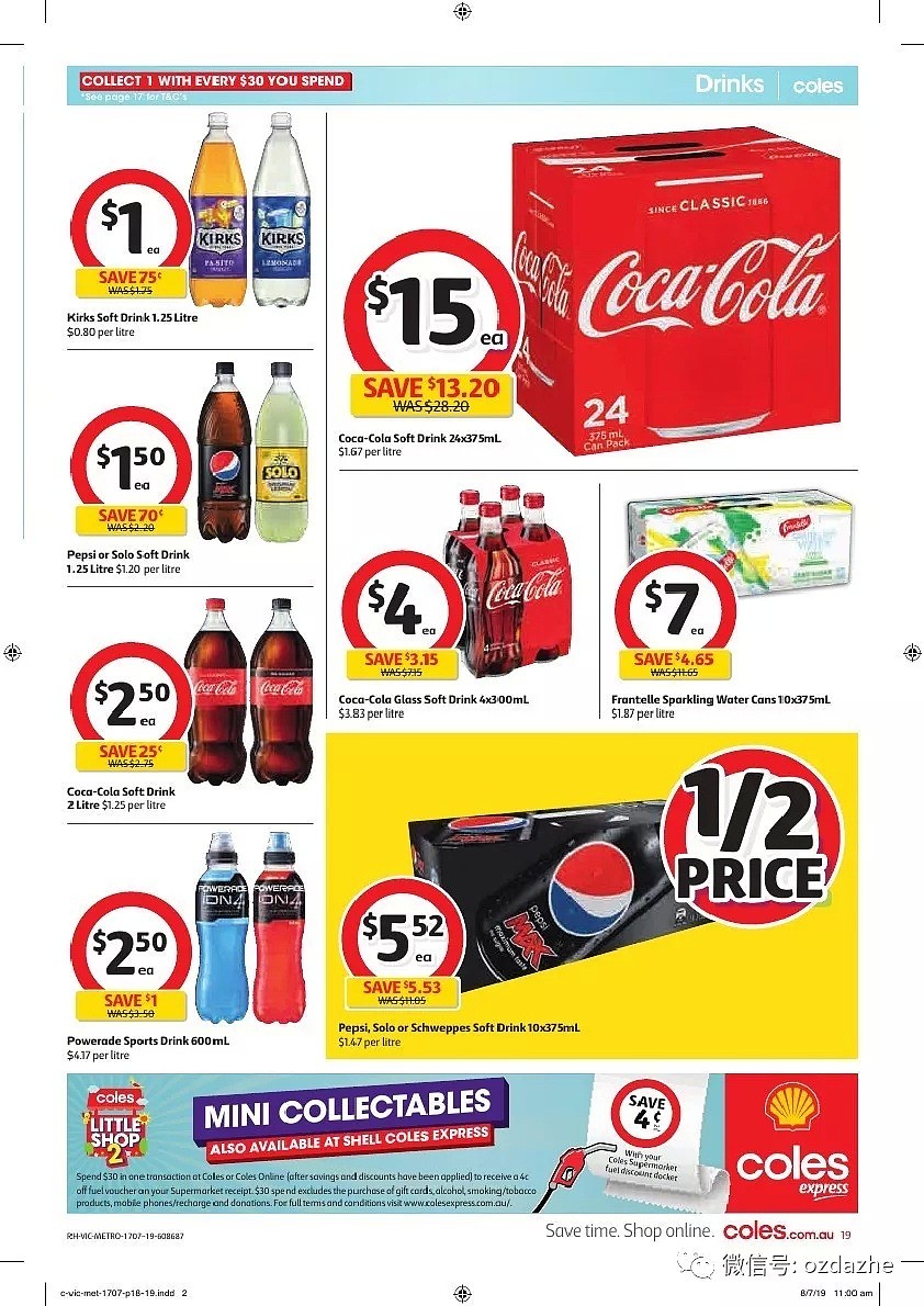 超市 | Coles本周最新打折图表 7月17日--7月23日！！！ - 19