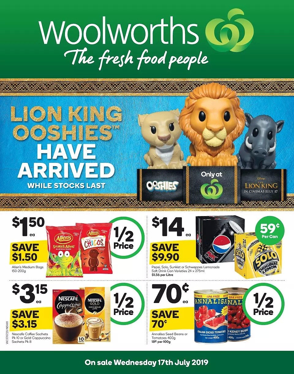 Coles, Woolworths, Aldi, IGA | 7.17~7.23一周折扣 - 23