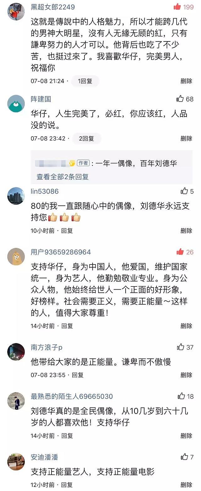 《人民日报》点赞刘德华：不愧是一年一偶像，百年刘德华