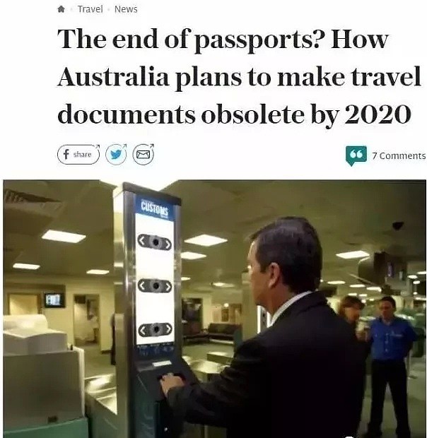 澳洲机场逆天了！将推出刷脸通关服务！不用护照秒进出机场！预计2020年全澳推广使用！ - 5