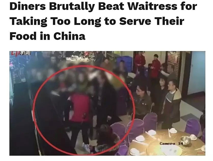 霸气外露！中国新移民在纽约中餐馆吃饭嫌上菜慢，怒掀桌子，茶壶砸人（组图） - 7