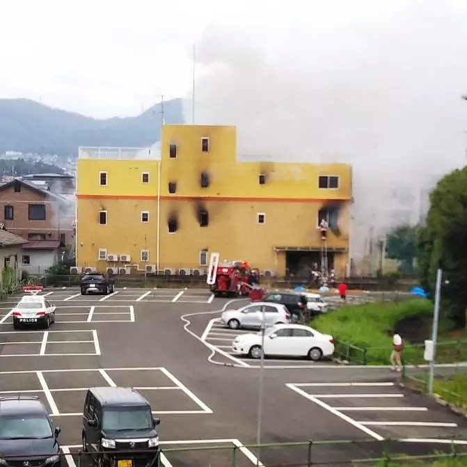 日消防官员：京都动画工作室大火已导致33人死亡（视频/组图） - 12