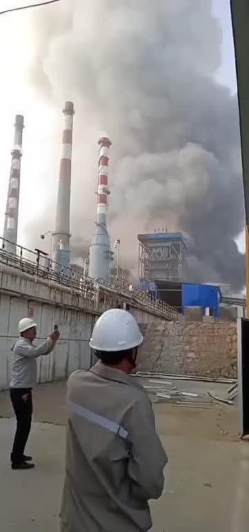 河南省义马市气化厂发生爆炸