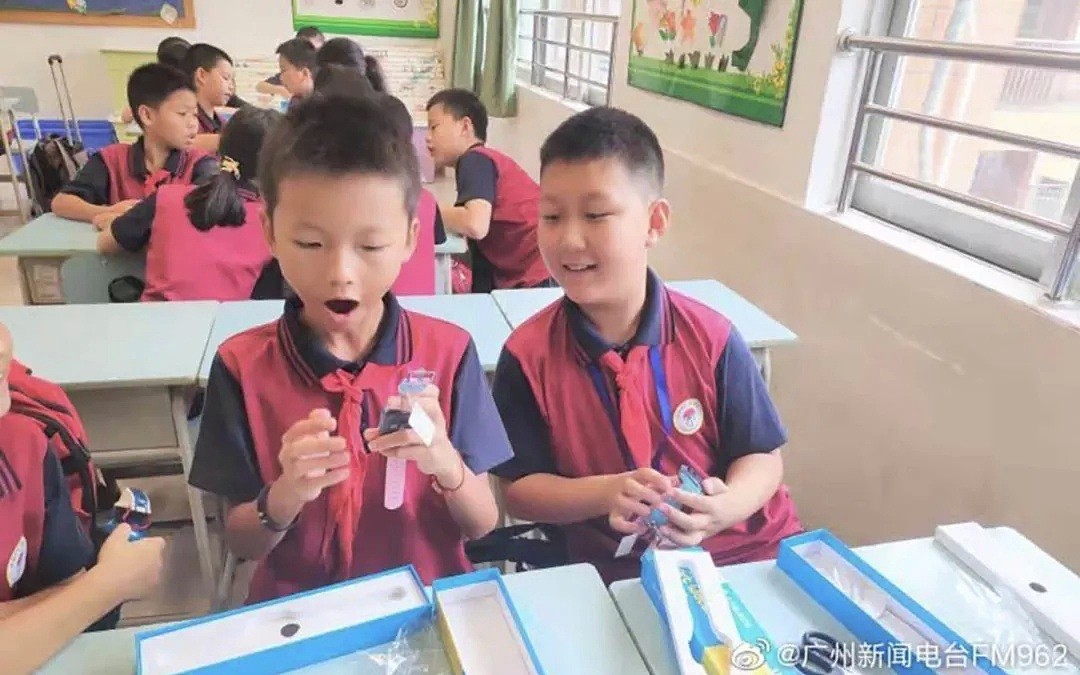 中国连小学生都用上“北斗”，英媒:越来越有创意（组图） - 1