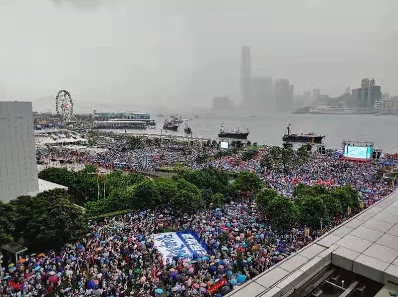 遭遇“港独”、外媒各种下流贱招，但还有30多万人站出来（组图） - 2