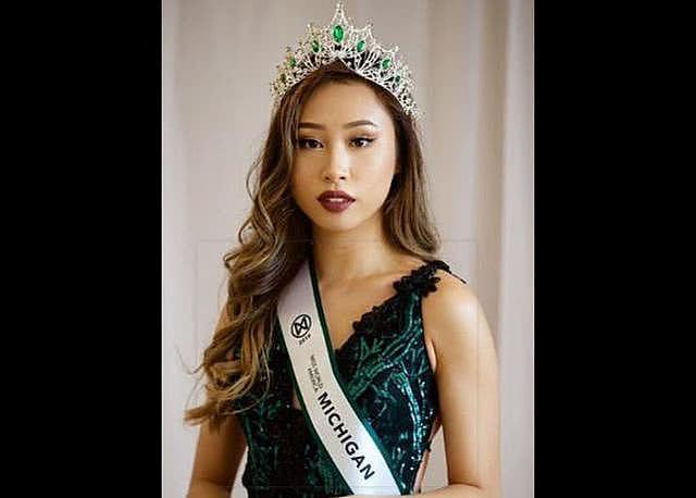 20岁华裔选美小姐挺特朗普遭批，连小姐桂冠头衔也被剥夺了
