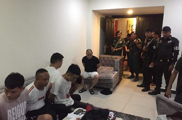 8名中国男子在柬埔寨被捕：涉嫌绑架勒索2名同胞