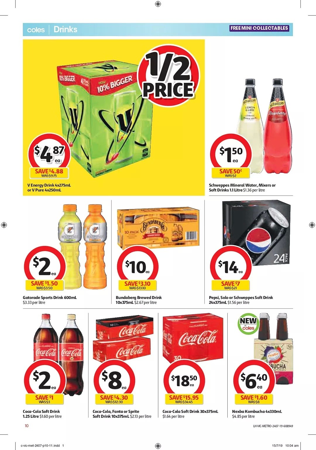 Coles7月24日-30日折扣，红米、油半价 - 10