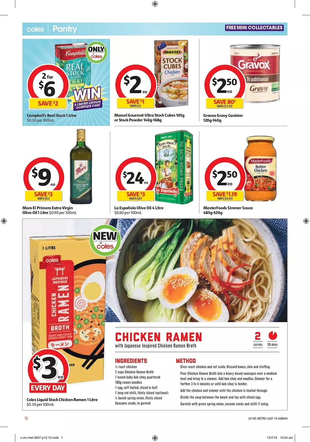 Coles7月24日-30日折扣，红米、油半价 - 12