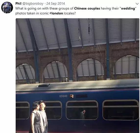 中国年轻人涌入伦敦拍摄婚纱照，却让英国人不理解