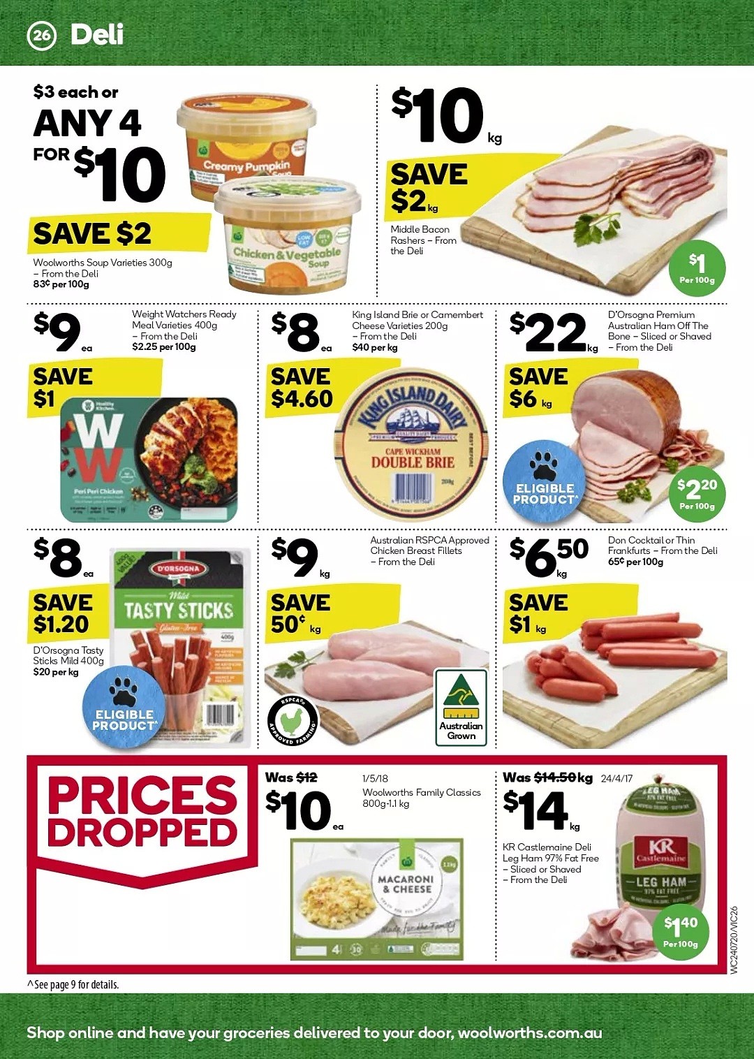 Woolworths7月24日-30日折扣，酸奶、卫生纸半价 - 26