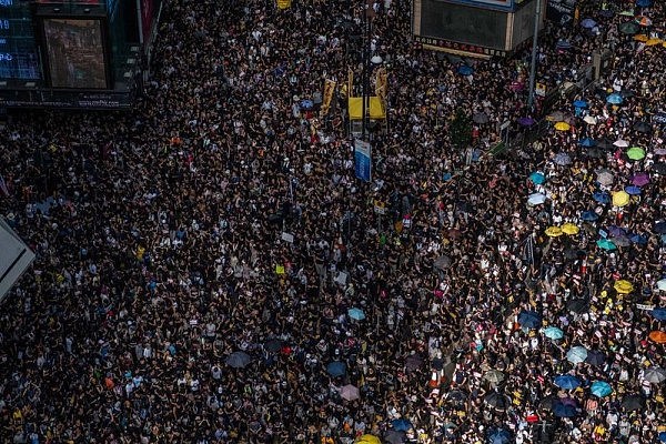 香港示威有200万人参加？我提醒你，中国有14亿人（图） - 2