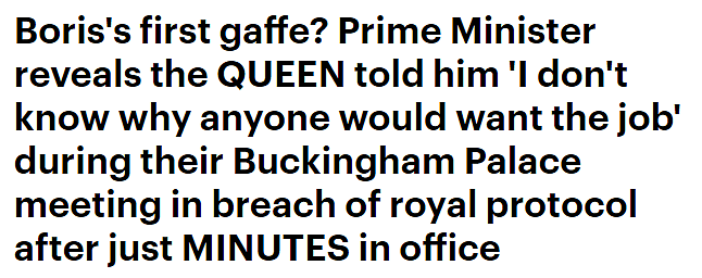 鲍里斯去见女王，女王：搞不懂这时候还有人肯做首相啊！（组图） - 13