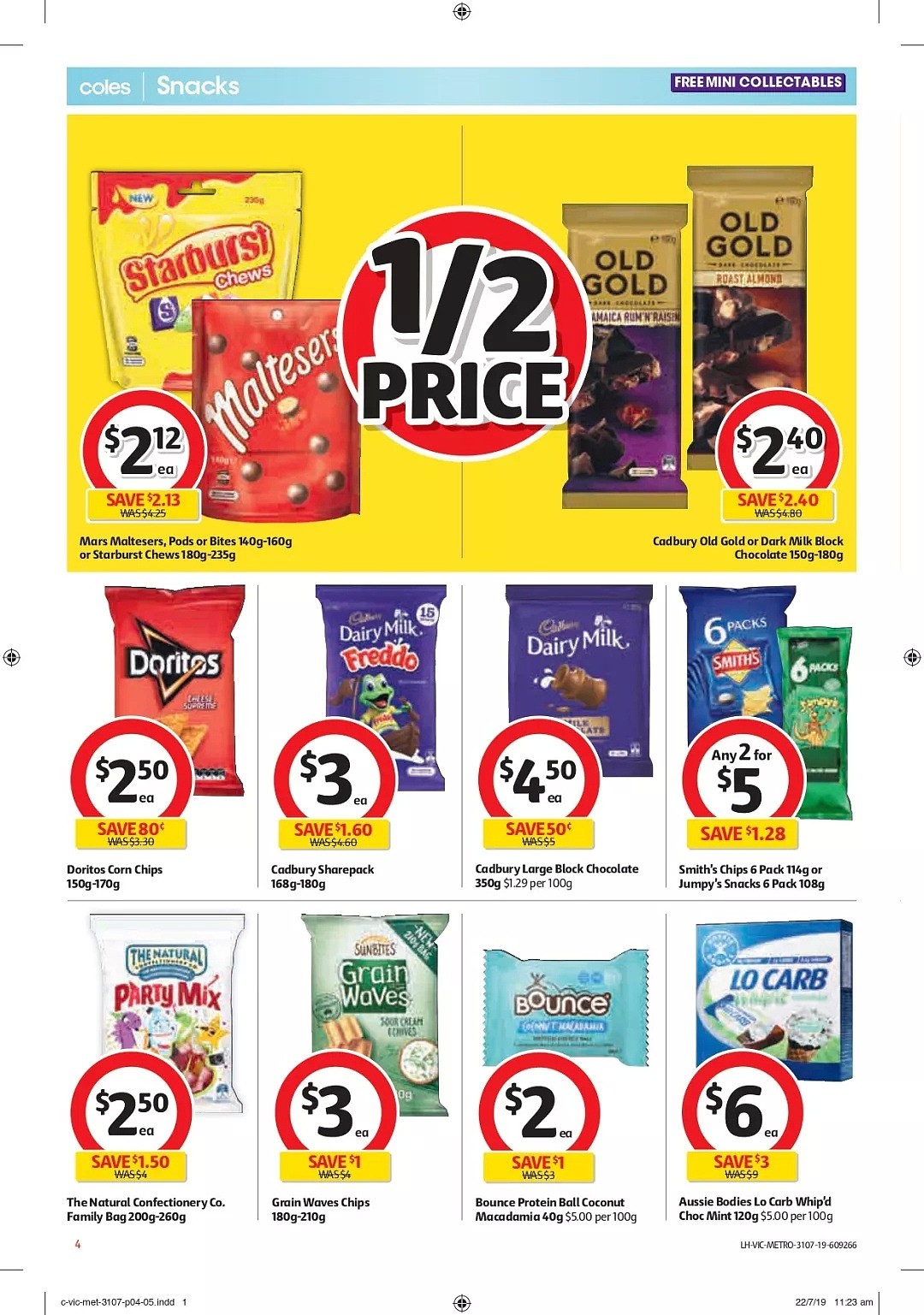 Coles 7月31日—8月6日折扣，叉烧包、蒸饺、尿不湿半价 - 4