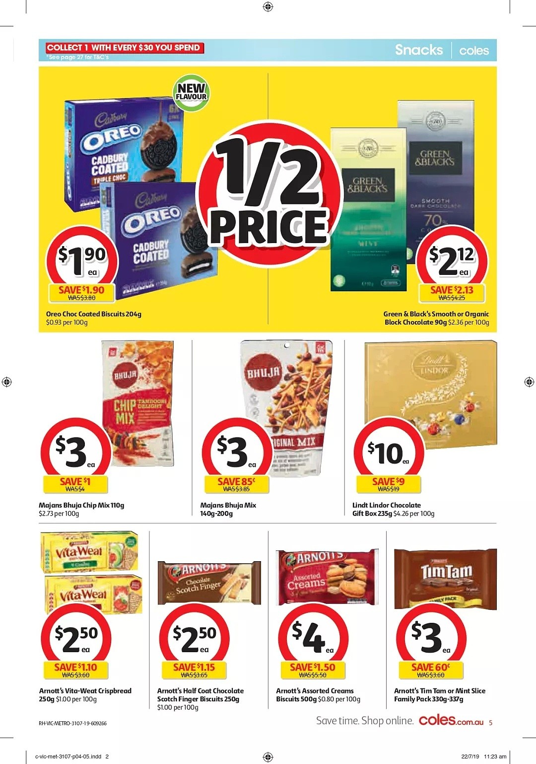 Coles 7月31日—8月6日折扣，叉烧包、蒸饺、尿不湿半价 - 5