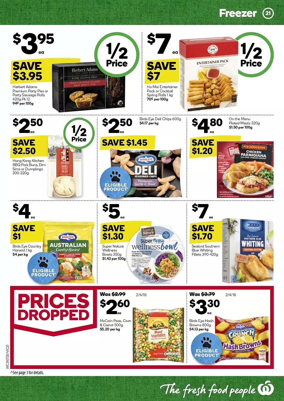 Woolworths 7月31日-8月6日折扣，鳕鱼条、春卷半价 - 21