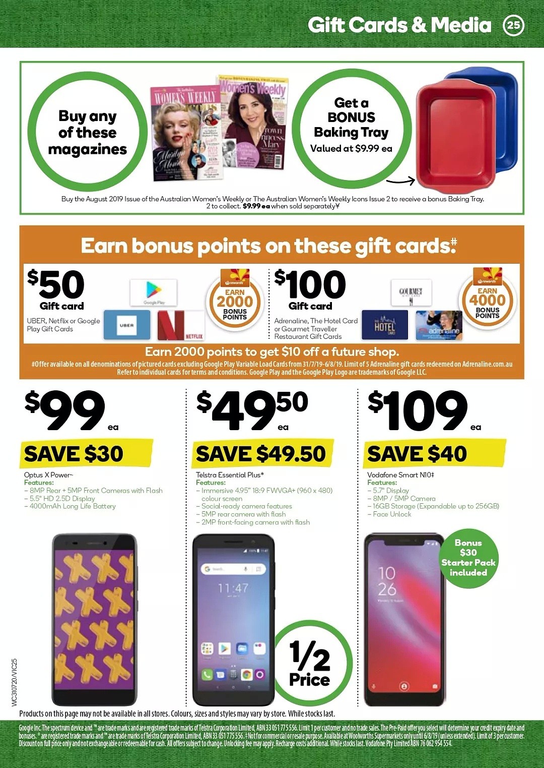 Woolworths 7月31日-8月6日折扣，鳕鱼条、春卷半价 - 25