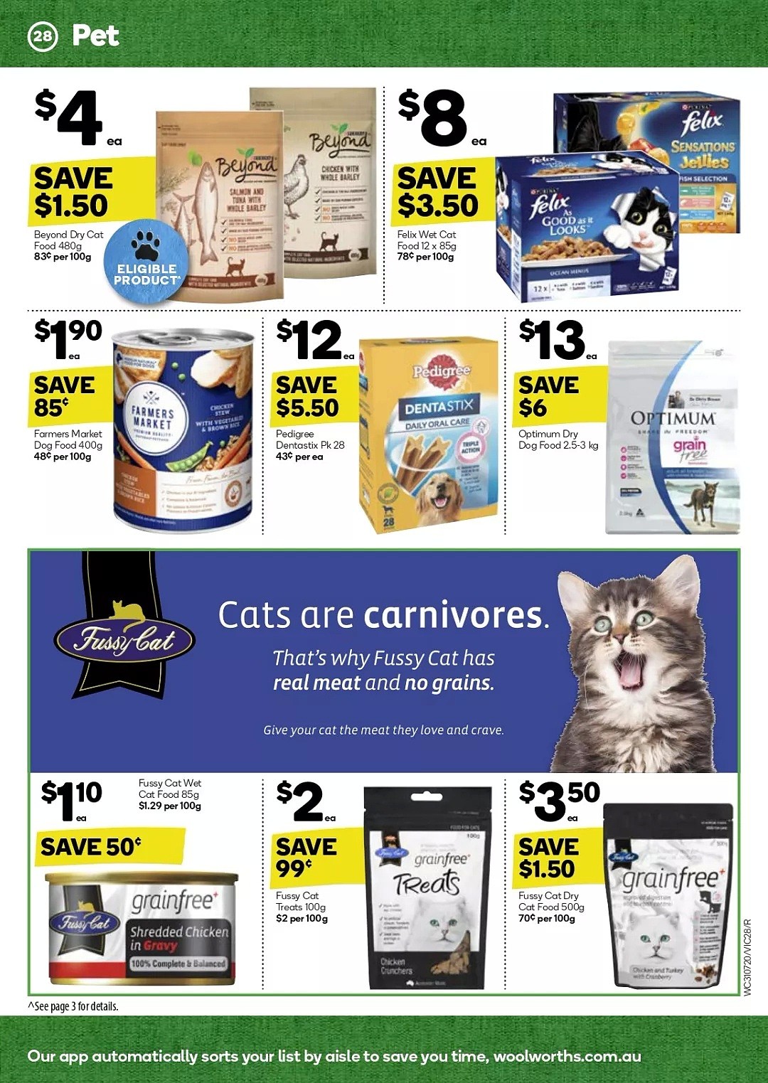 Woolworths 7月31日-8月6日折扣，鳕鱼条、春卷半价 - 28