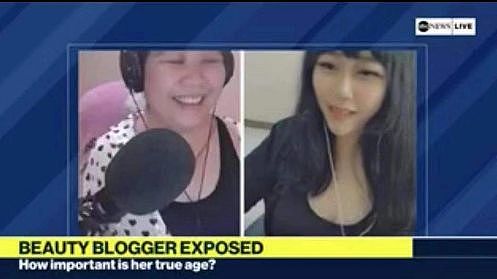 火到加拿大了！中国58岁大妈装成少女，直播时意外露脸惊呆所有人！（组图） - 26
