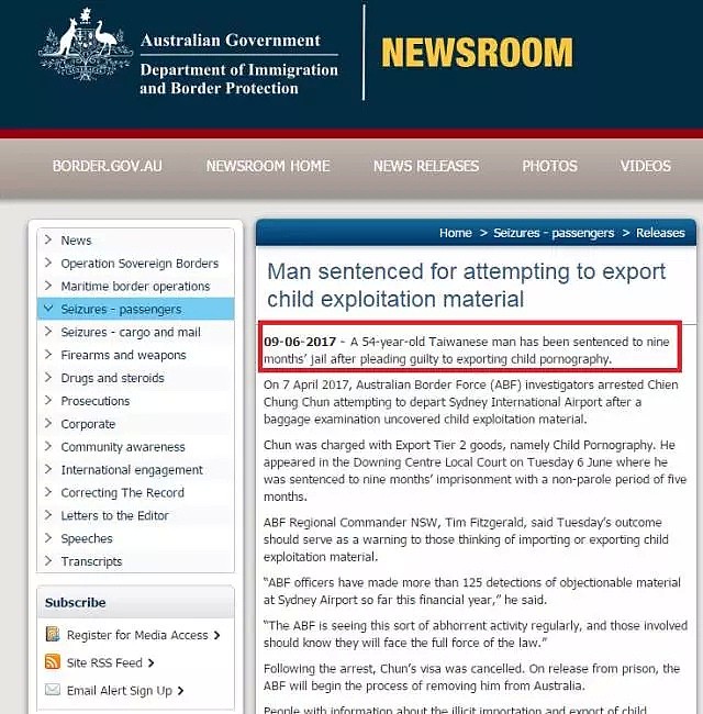 刚刚，澳媒警告：携带这种物品入境澳洲最高判刑10年，多名华人触犯，报应很惨烈！ - 5