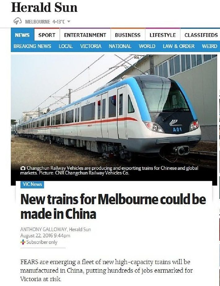 澳洲政府慌了！拒绝和中国合作，如今城际列车却被这些韩国人彻底坑惨！（组图） - 4