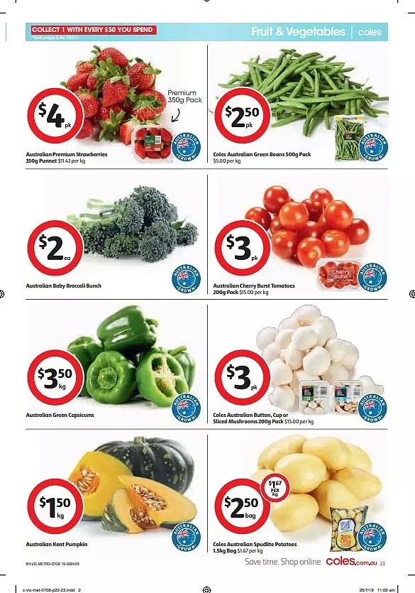 Coles 8月7日-8月13日信息，红袋米、油半价！ - 23