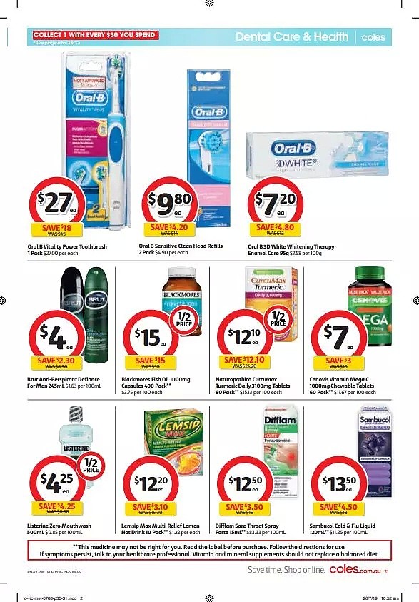 Coles 8月7日-8月13日信息，红袋米、油半价！ - 31