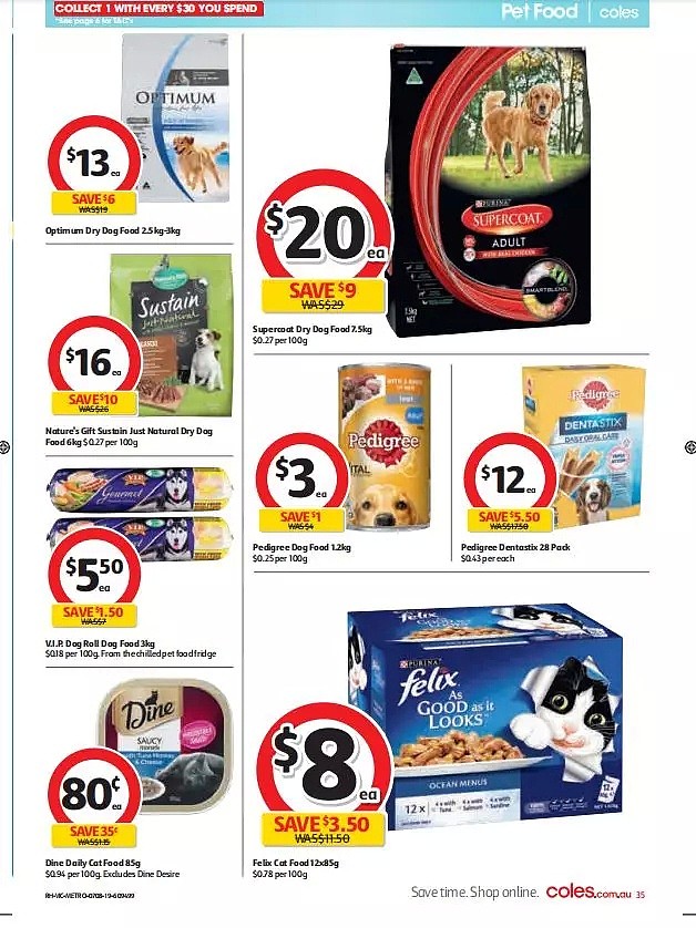 Coles 8月7日-8月13日信息，红袋米、油半价！ - 35