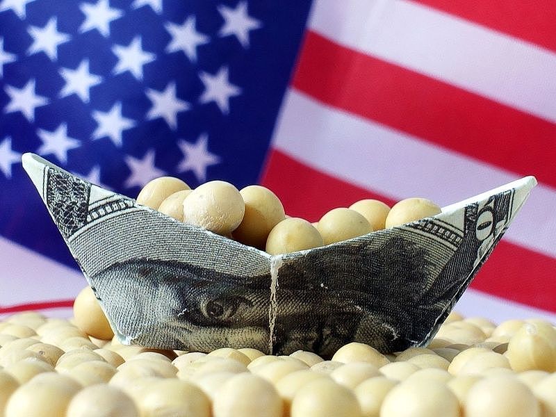 特朗普加征关税 中国反击：暂停购买美国农产品（组图） - 1
